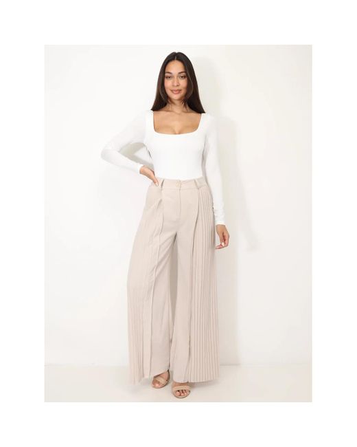 La Modeuse Broek 70096_P163470 in het Natural