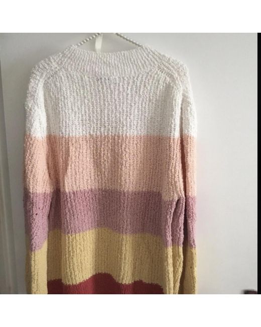 Pull Femme Gris Laine Taille M - Neuf Avec étiquette, Col Rond, Maille