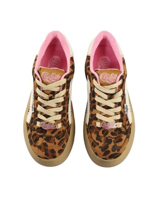 Baskets Basses Cayo Buffalo en coloris Pink