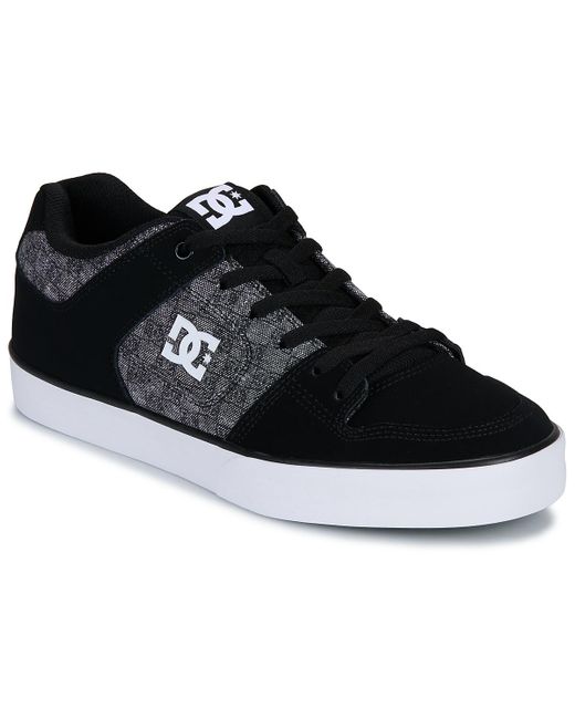 Baskets basses PURE DC Shoes pour homme en coloris Black