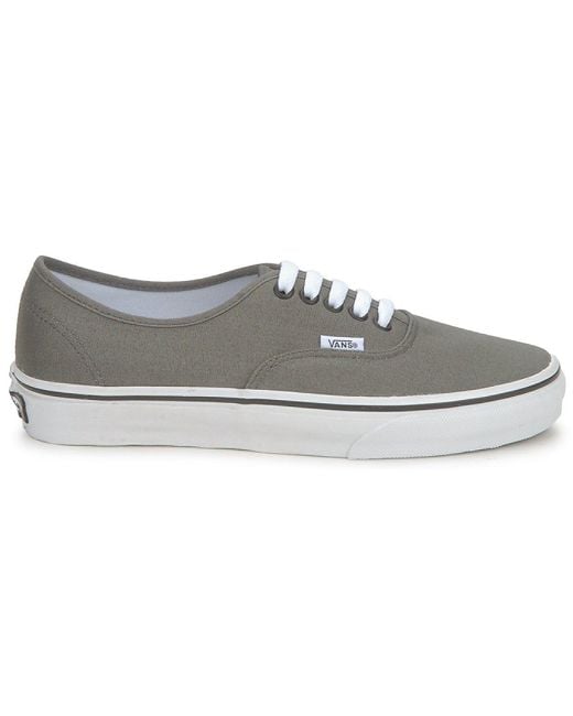 Chaussures Authentic, Homme, Taille Vans pour homme en coloris Gray