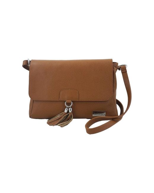 Sac Bandouliere br25510 Barberini's en coloris Brown