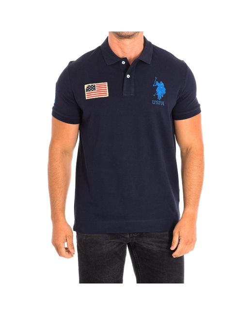 Polo 64777-179 U.S. POLO ASSN. pour homme en coloris Blue