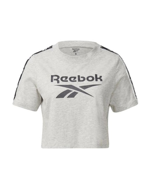 T-shirt TE Tape Pack Tee Reebok en coloris Gray