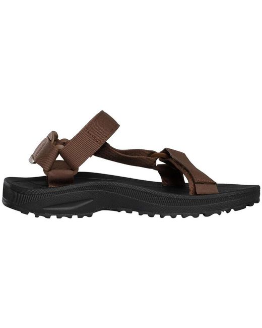 Sandales Sandales gagnées Teva pour homme en coloris Brown