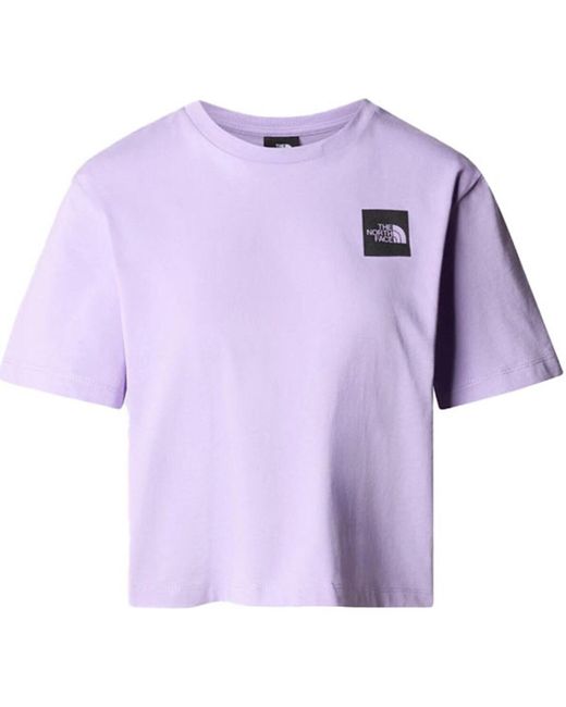 T-shirt NF0A87NBQZI1 The North Face en coloris Purple