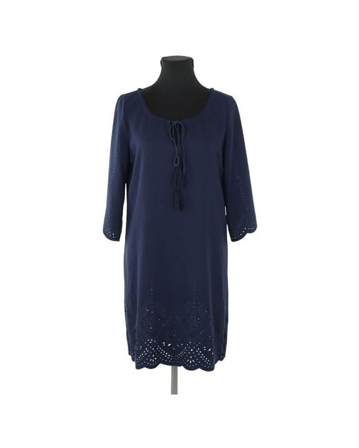 Robe courte Robe bleue Tara Jarmon en coloris Blue