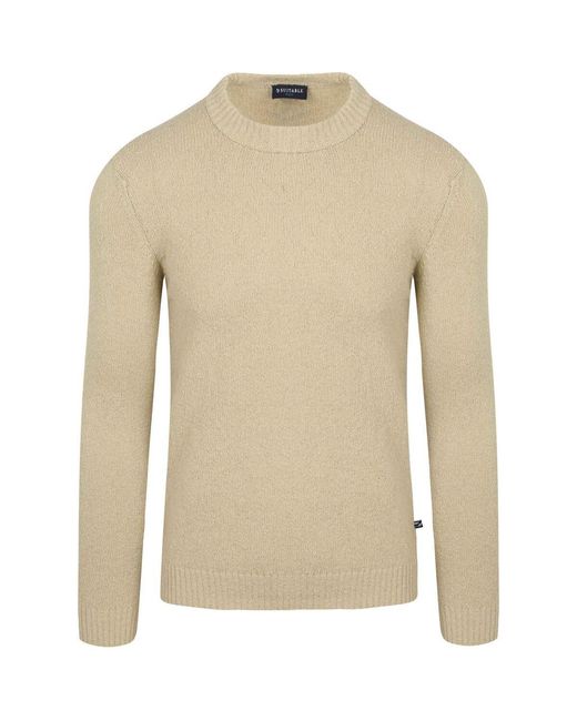 Pull Pull-over Bouclé Beige Suitable pour homme en coloris Natural