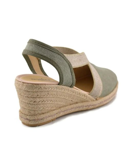 Espadrilles Amelie en coloris Gray