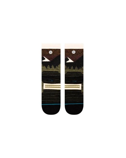 Chaussettes A458A24MID-OLV Stance pour homme en coloris Green
