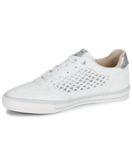 Baskets basses 1146322 Mustang en coloris White