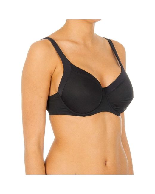 Brassieres Genereux Soutien Gorge Invisible Dim En Coloris Noir Lyst