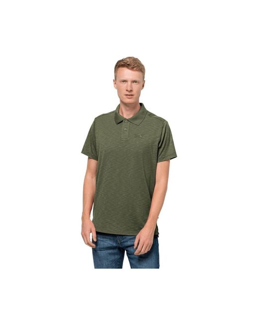 T-shirt Travel Jack Wolfskin pour homme en coloris Green