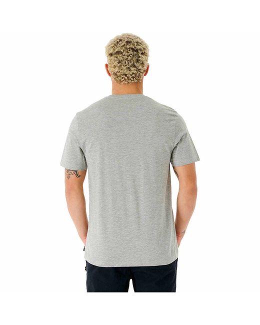 T-shirt SURF REVIVAL WAVING TEE Rip Curl pour homme en coloris Gray