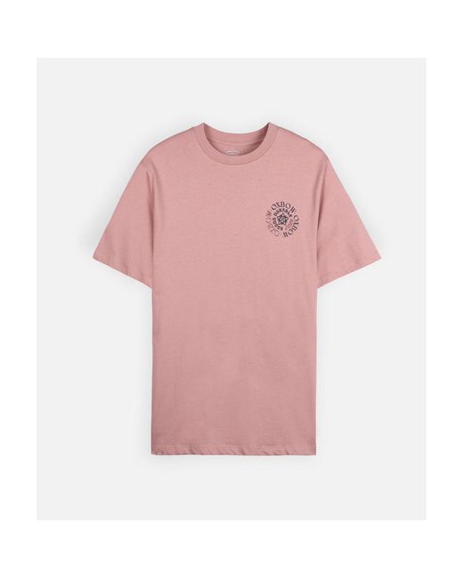 T-shirt Tee-shirt manches courtes SPIRAL Oxbow pour homme en coloris Pink