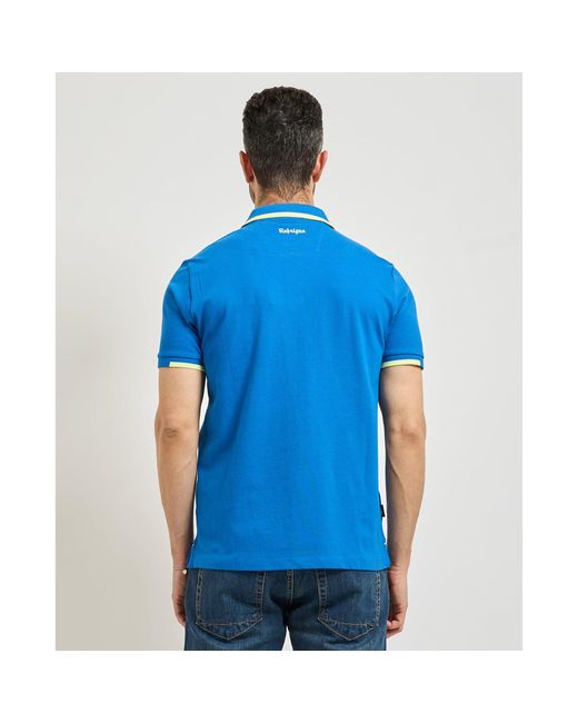 Polo Polo avec logo Refrigue pour homme en coloris Blue
