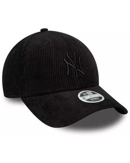 Casquette WMNS CORD 9FORTY NEYYAN KTZ en coloris Black
