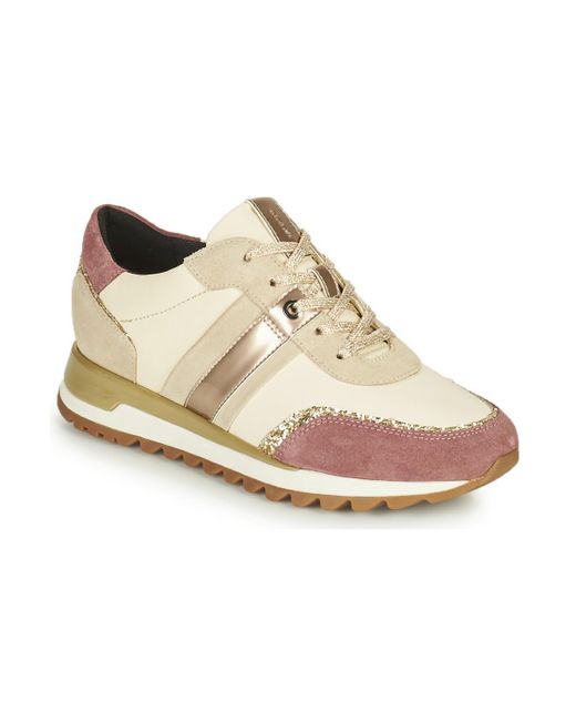 Geox Lage Sneakers Tabelya in het Wit - Bespaar 40% - Lyst