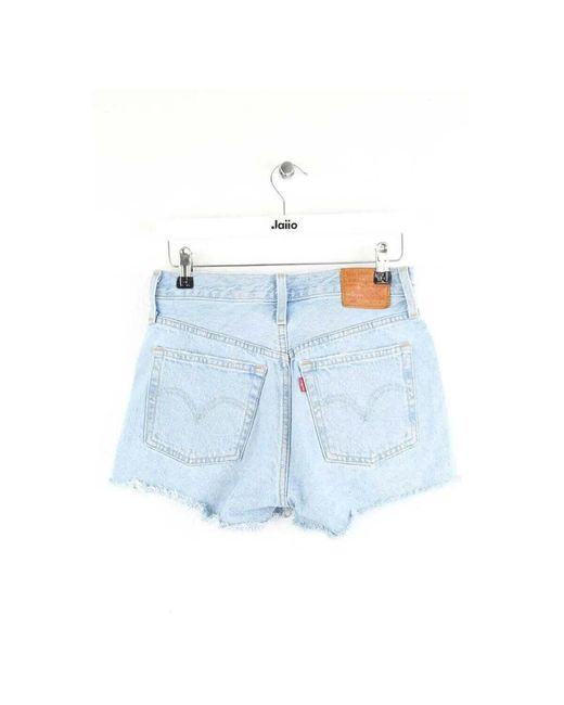 Short Mini Short 501 Levi's en coloris Blue