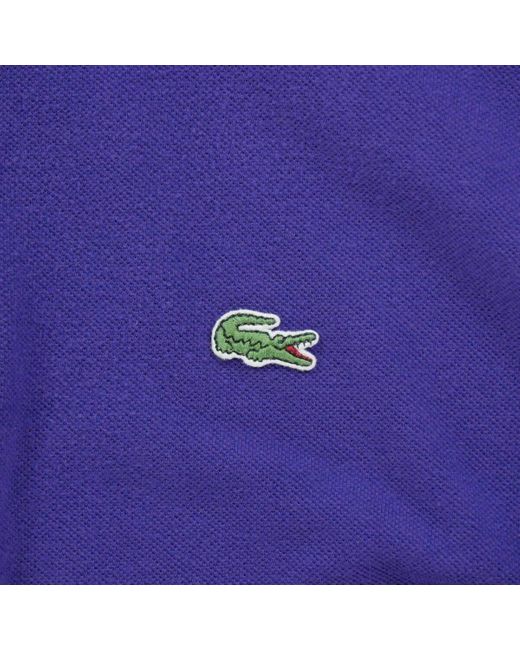 Polo 220784 Lacoste pour homme en coloris Purple