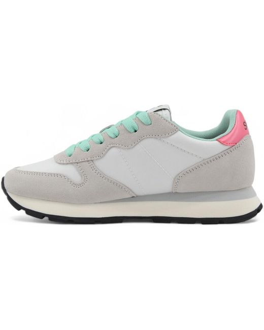 Chaussures Ally Solid Sneaker Donna Bianco Z34201 Sun 68 en coloris White
