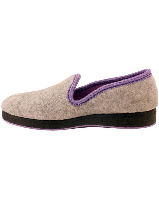 Chaussons Rosy Semelflex en coloris Gray