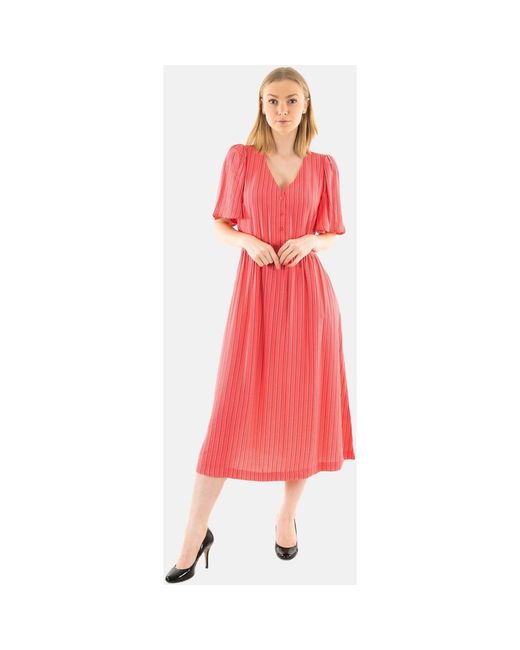 Robe 20121246 Ichi en coloris Pink