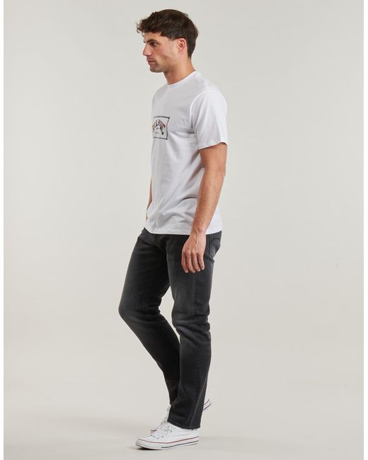 Billabong T-Shirt Arch Ss in White für Herren