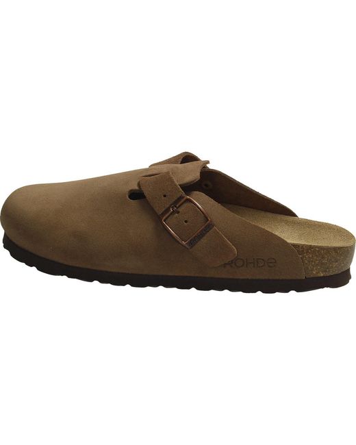 Sabots Rohde en coloris Brown