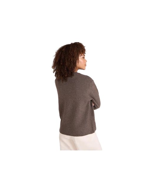 Pull MW4978 Animal en coloris Brown