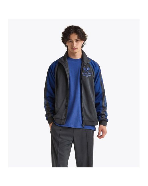 Veste 502.182558 TRACK JACKET LEGACY-BLACK OYSTER Diadora pour homme en coloris Blue