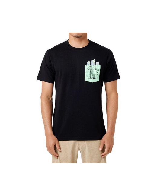 Polo INDA POCKET TEE Rip Curl pour homme en coloris Black