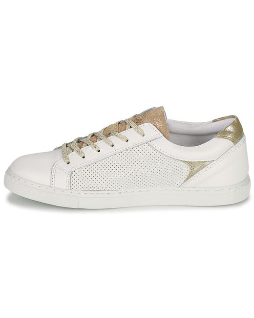 Baskets Betty London en coloris White