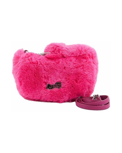 Sac BERRY SMALL HOBO BAG Juicy Couture en coloris Pink