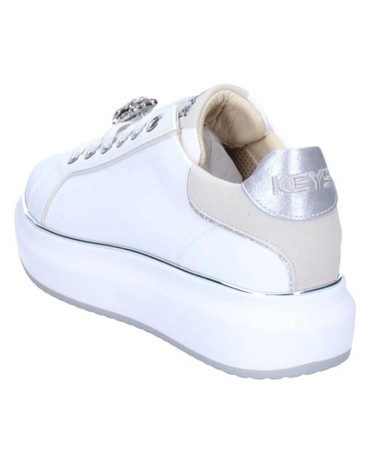 Baskets Basses Keys en coloris White
