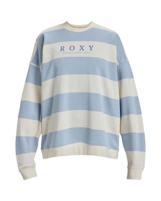 Pull Strictly Stripes Roxy en coloris Blue