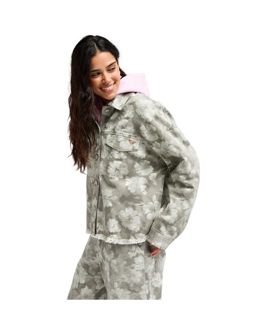 Blouson No Training No Flowers Roxy en coloris Gray
