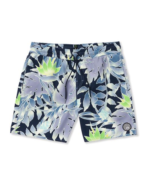 Maillots de bain Bañador Lido Print Trunk 17 - Navy Volcom pour homme en coloris Blue