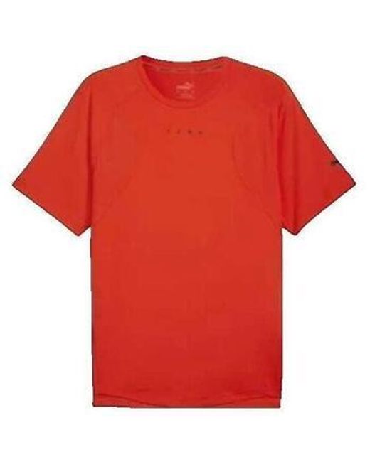 T-shirt T-shirt NRJ Clou Mesh PUMA pour homme en coloris Red