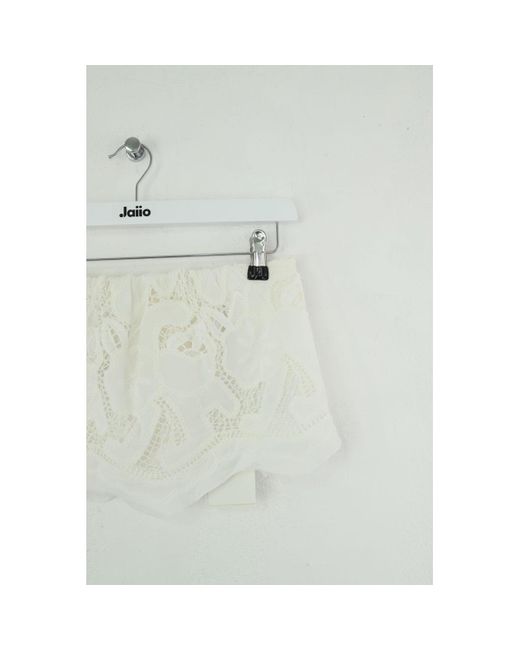 Jupes Top en coton blanc Ba&sh en coloris White
