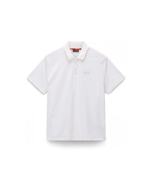 T-shirt E-SORANO - NP0A4IDC-2061 WHITE ERON Napapijri pour homme