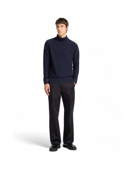 Pull 14636356632950 SELECTED pour homme en coloris Blue