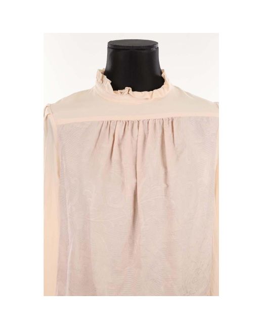Blouses Blouse en coton Tara Jarmon en coloris Pink