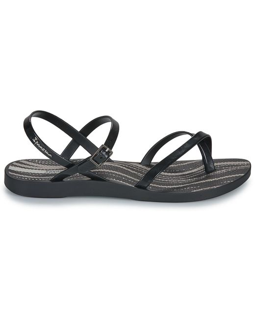 Ipanema Zehensandalen Damen Mesh Chic Plat – Schwarz, Bequem Für Strand & Stadt