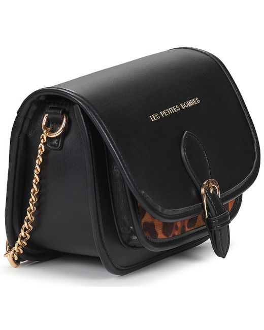 Les Petites Bombes Black Umhängetasche Margery