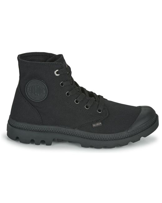 Baskets Palladium en coloris Black