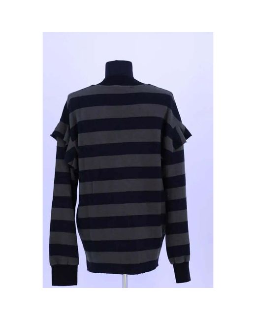 Pull Pull En Coton 8pm en coloris Blue