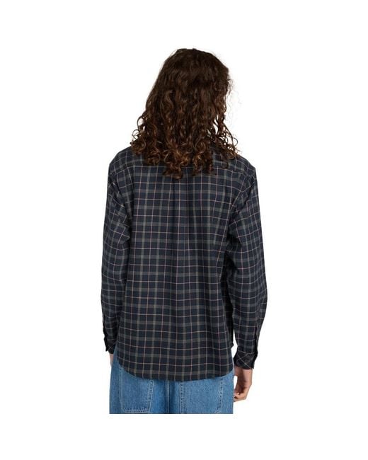 Chemise Button Down Regular Flannel Element pour homme en coloris Blue