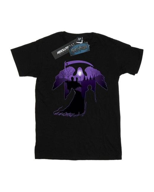 T-shirt Graveyard Silhouette Harry Potter pour homme en coloris Black