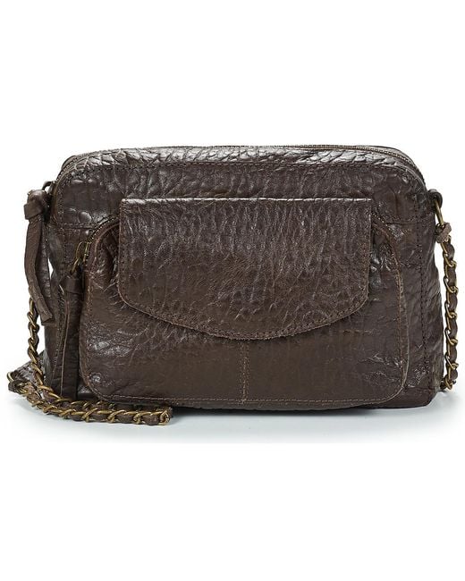 Borsa A Tracolla Pcnaina di Pieces in Brown